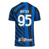 Inter Milan Bastoni 95 Hjemme 2024-25 - Herre Fotballdrakt